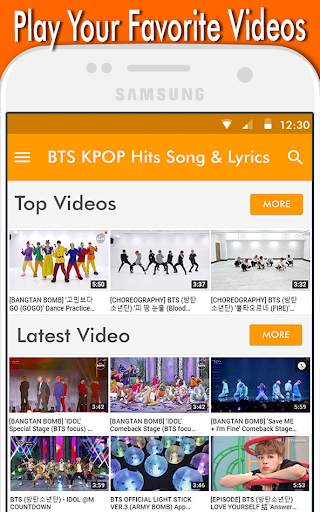 BTS KPOP Hits Song & Lyrics screenshot 2
