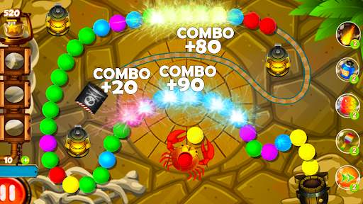 Jungle Marble - ball blast screenshot 4