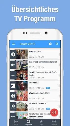 TV.de Live TV App Fernsehen screenshot 2