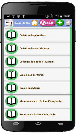 Cours de Sage Saari screenshot 4