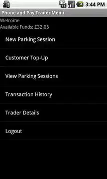Retailer Phone and Pay screenshot 1