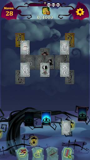 Solitaire Halloween Game screenshot 4