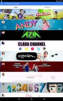 Le Top des YouTubers screenshot 1