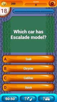 Cars Game Fun Trivia Quiz screenshot 2