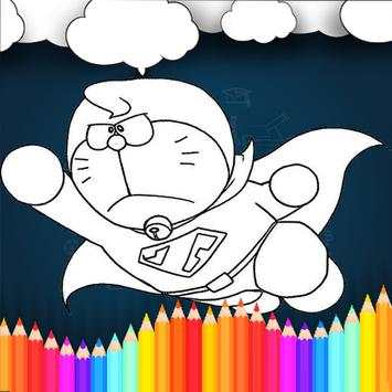 How To color doraemon games screenshot 1
