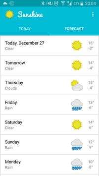 WeatherApp screenshot 2