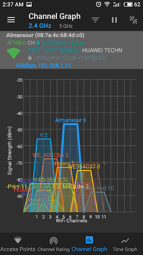 Wifi Analyzer screenshot 3