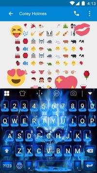 Flaming Skull Eva Keyboard screenshot 5