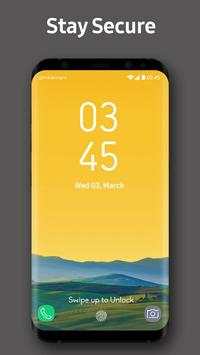 Lock Screen For Galaxy S8 screenshot 2