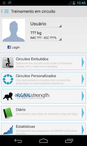 Treinamento em Circuito screenshot 1