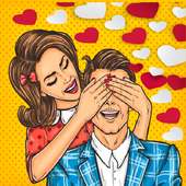 Love couples - Stickers for whatsapp logo
