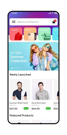 ShopHour User - Template screenshot 2