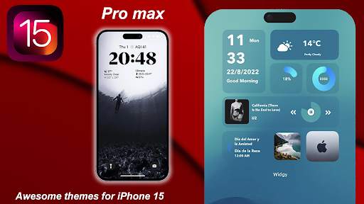 iPhone 15 Launcher for Android screenshot 2