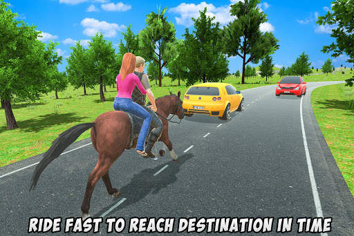 Offroad Horse Taxi Driver Sim screenshot 4