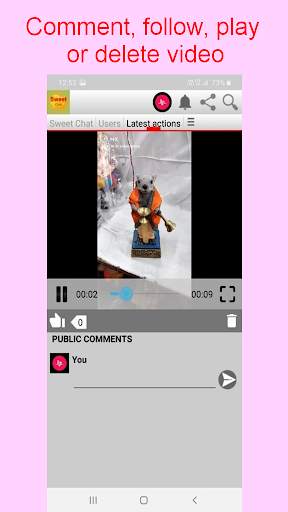 Sweet Chat – Chat Meet Date 6 تصوير الشاشة