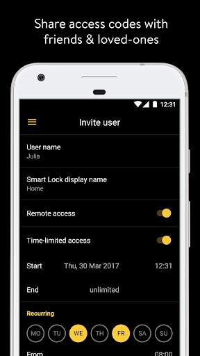 Nuki Smart Lock 3 تصوير الشاشة