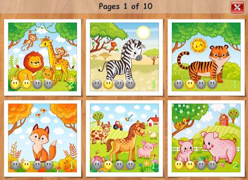 Puzzle for girls - princess and unicorn. Free game screenshot 4