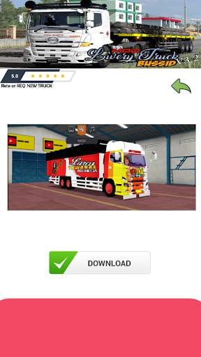 Mod Livery Truck Bussid V3.2 screenshot 5