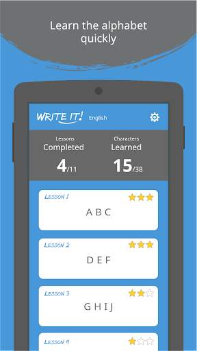 Write It! English screenshot 2