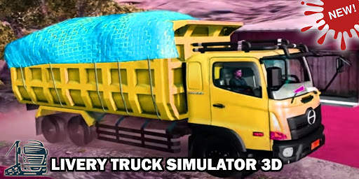 Livery Truck Cargo Simulator Driving 3D screenshot 2