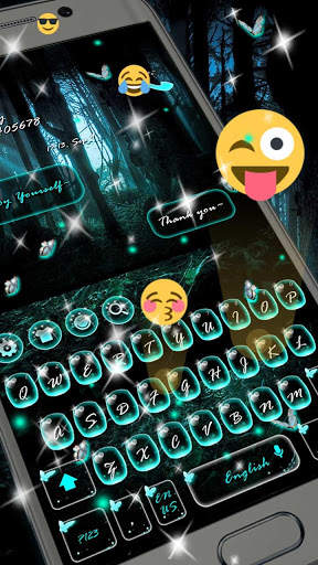 Burtterfly Forest Keyboard स्क्रीनशॉट 4