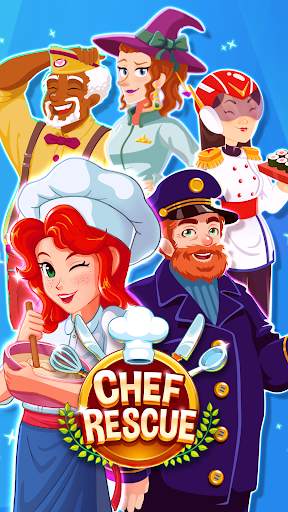Chef Rescue - Cooking Tycoon 1 تصوير الشاشة