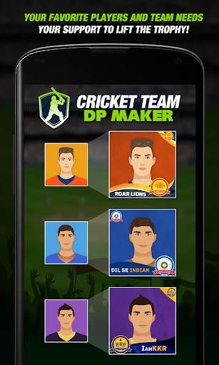 Cricket Team DP Maker screenshot 2