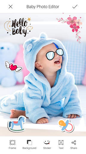 Baby Photo Editor 1 تصوير الشاشة