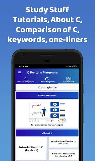 C Pattern Programs Free скриншот 8