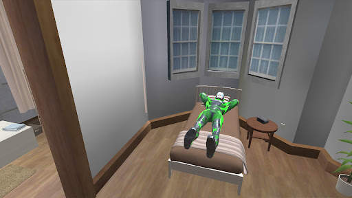 Rope Frog Ninja Hero Car Vegas screenshot 3