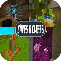 Caves and Cliffs Update Mod for Minecraft logo