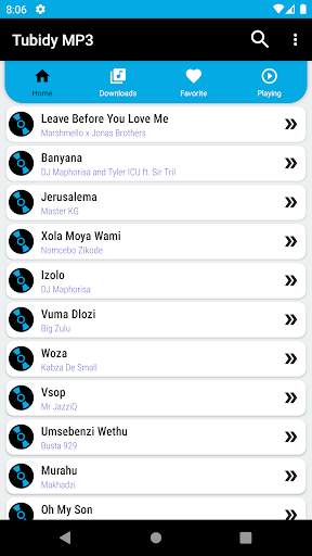 Tubidy MP3: Tubidy MP3 Downloader - Tubidy Music screenshot 1