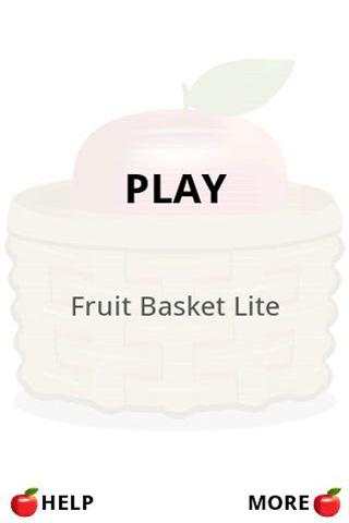 Fruit Basket Lite screenshot 1