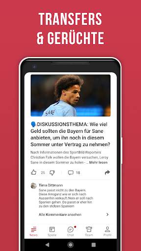 Bayern Live – Inoffizielle App mit News & Tore screenshot 4
