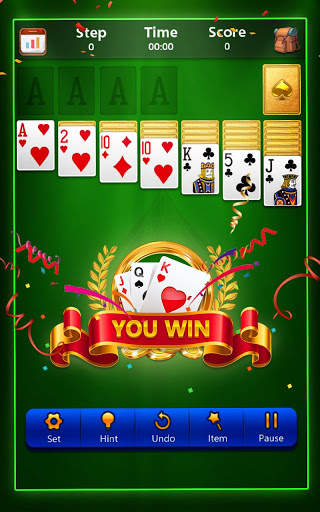Solitaire - Poker Permainan screenshot 5