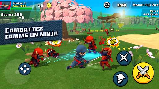Ninja Golf ™ screenshot 1