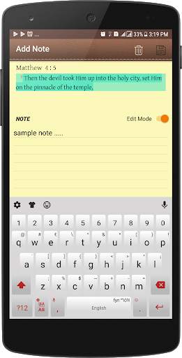 Bible NKJV - New King James Version screenshot 3