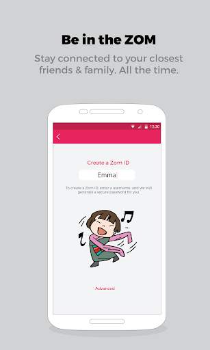 Zom Mobile Messenger screenshot 2