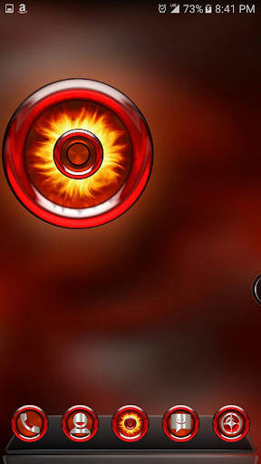 Solara: Next Launcher theme 3D screenshot 2