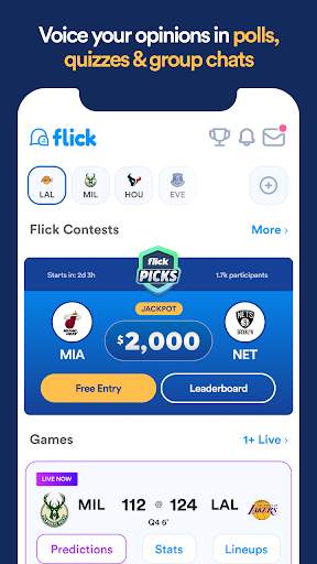 Flick Sports screenshot 4