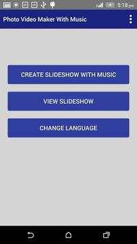 Photo Video Maker with Music screenshot 3