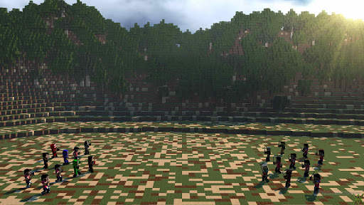 Battlegroun Worldmap Minecraft screenshot 2