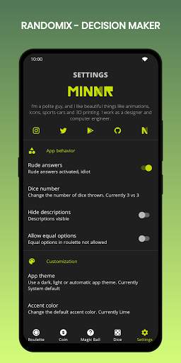 Randomix - Decision Maker 🎲 screenshot 6