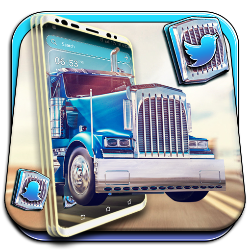 Blue Truck Launcher Theme icon