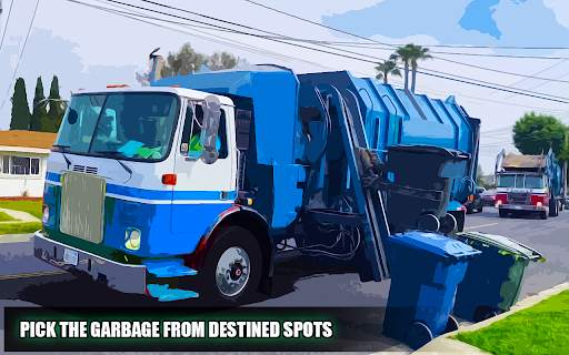 Trash Truck Game Garbage Truck screenshot 1