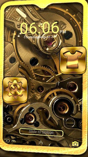 Golden Gear Machine Launcher screenshot 3