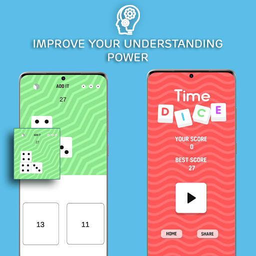 Time Dice - Brain Fitness | Visual Trainer IQ Test 2 تصوير الشاشة