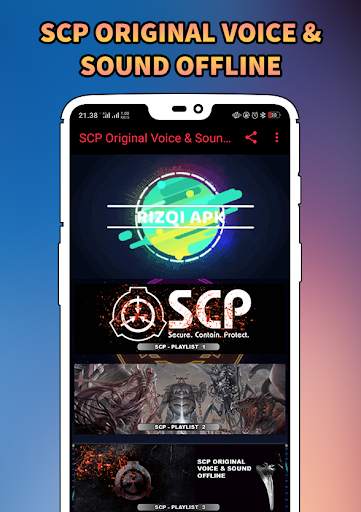 SCP Original Voice Offline screenshot 1