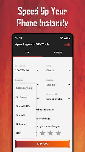 GFX for Apex Legends Mobile screenshot 4