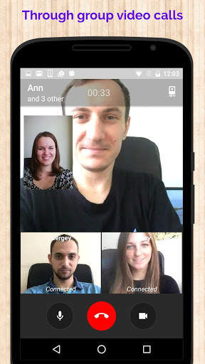 HiDa! - Simple and Secure Group Video Conferences 5 تصوير الشاشة